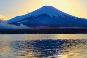 夕焼け富士